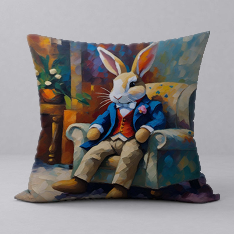 Reversible Throw Pillow