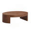 Table basse moderne ovale de luxe pour salon-237113788