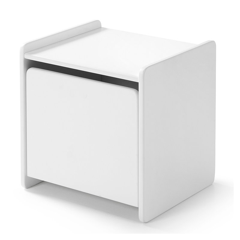 Kiddy Bedside Table, White