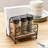 Free Standing Napkin Holder With Spice Storage