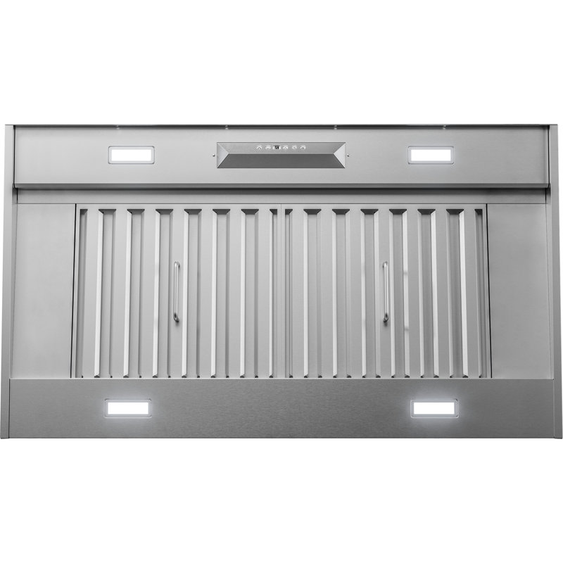 Hotte encastrable avec éclairage DEL en acier inoxydable Zephyr Monsoon II 1200 CFM, 42"