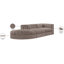 Demars Velvet Performance Fabric Upholstered 3Pc. Modular Sectional-414627786-414627893