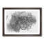 Lion with Piercing Eyes in Abstract - Picture Frame Graphic Art Print-55761085-55761086