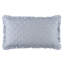 Parris French Blue Stripe Linen Quilted Sham-1752012176