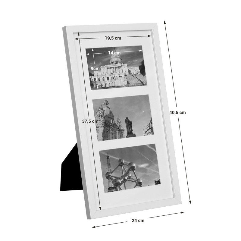 40.5x24.0x1.9cm White Picture Frame