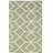 Rodgers Hand Woven Flat Weave Wool/Cotton Geometric Rug in Sage/Ivory-207335135