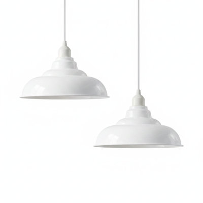 13.5 cm H Curved Lamp Shade