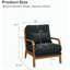 Chaise longue en bois-131276278