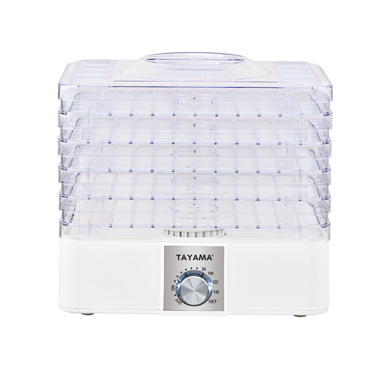 Tayama 5-stackable Clear Trays Food Dehydrator