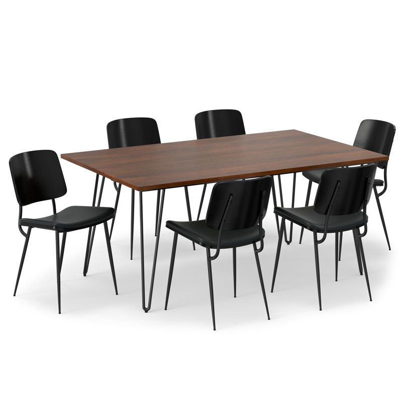 Hayley / Hunter 7-Piece Dining Set