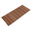 Pasha Wool Geometric Area Rug in Brown/Red/Yellow