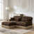 Brown+2seat+1Ottomans is out of stock