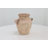 Daily Ceramic Antique Style Textured Vase With Shadings And Handles-1548681786