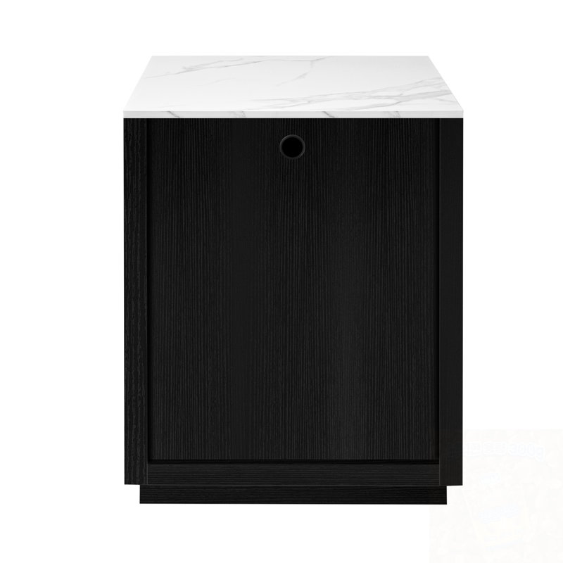 Kitchen Island With Extendable Dining Table, Storage 2 Drawers And 2 Side Open Shelves