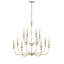 12 Light 33.9 In. Matte Black Chandelier-475251210