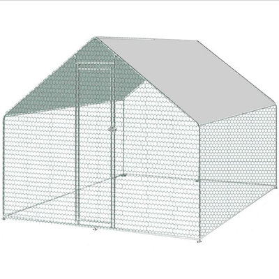 Chicken Run with Wire Mesh