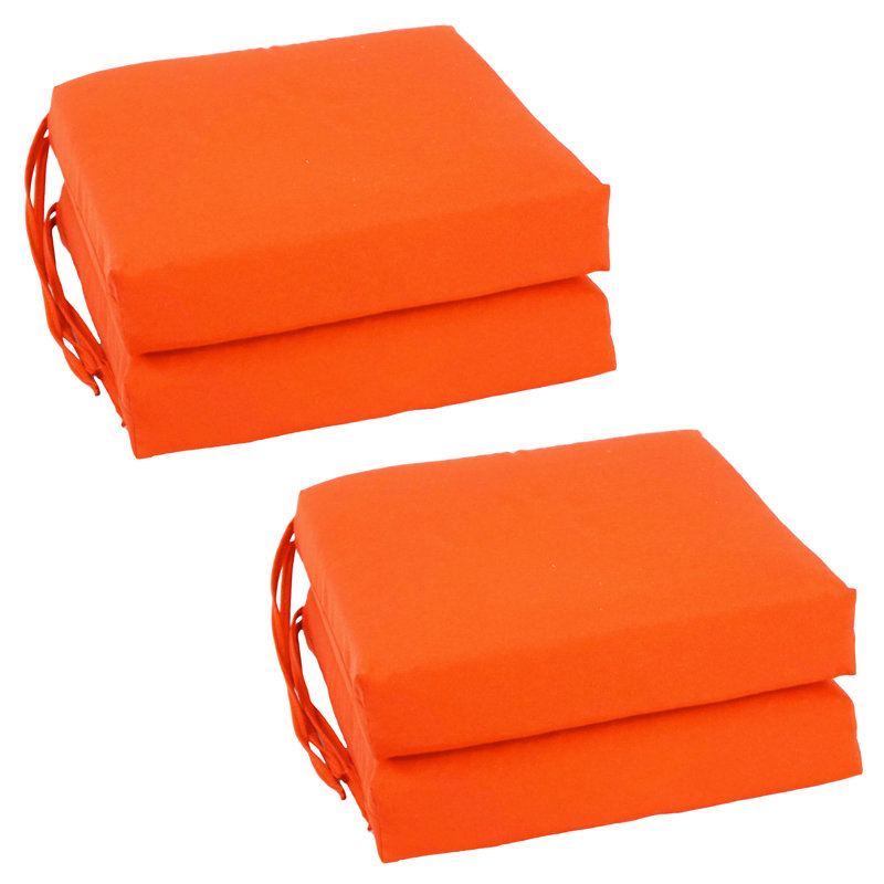 Coussin de siège d'intérieur, Tangerine