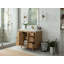 42 po X P 22 po Meuble-lavabo simple en teck D Madison