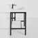 C 24.25" Single Bathroom Vanity Set