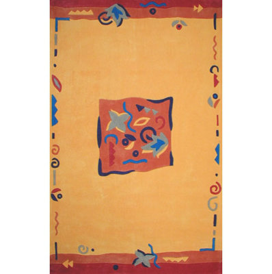 Bright Rug Abstract Indoor Rug