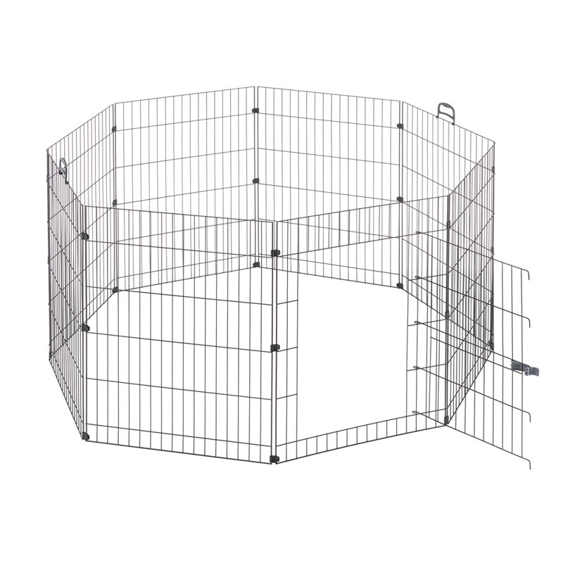 Weather Resistant Rabbit Playpen, 76.5cm H x 140cm W x 140cm D