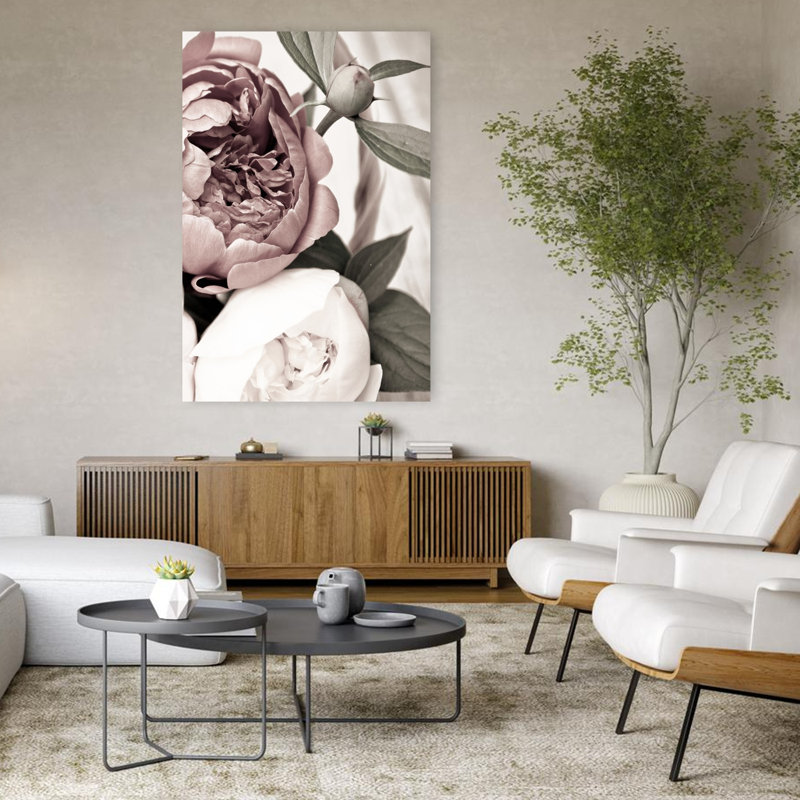 Opulent 2, art floral contemporain, H 48 po x l 32 po