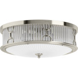 Terret Three-Light Flush-Mount