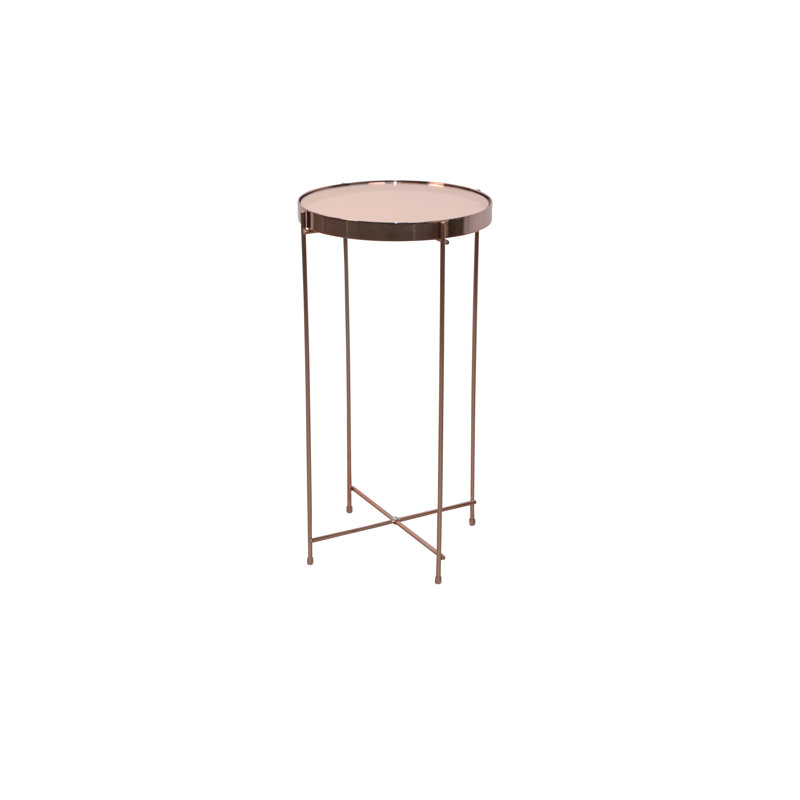Lacroix side table, Rose Gold