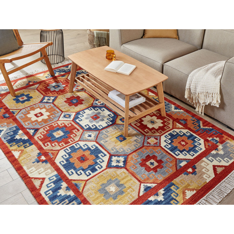Beda Southwestern Hand Woven Area Rug, Rectangle 160 x 230cm