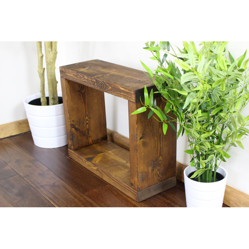 Deseret Solid Wood End Table, 30cm H x 30cm W x 25cm D