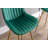 Amyris 30 inch Set of 2 Bar Stools,with Chrome Footrest Velvet Fabric Counter Stool Golden Leg Simple High Bar Stool-1394994257-1403841615