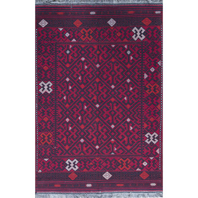 Afghan One-of-a-Kind 6'8" X 9'9" Area Rug