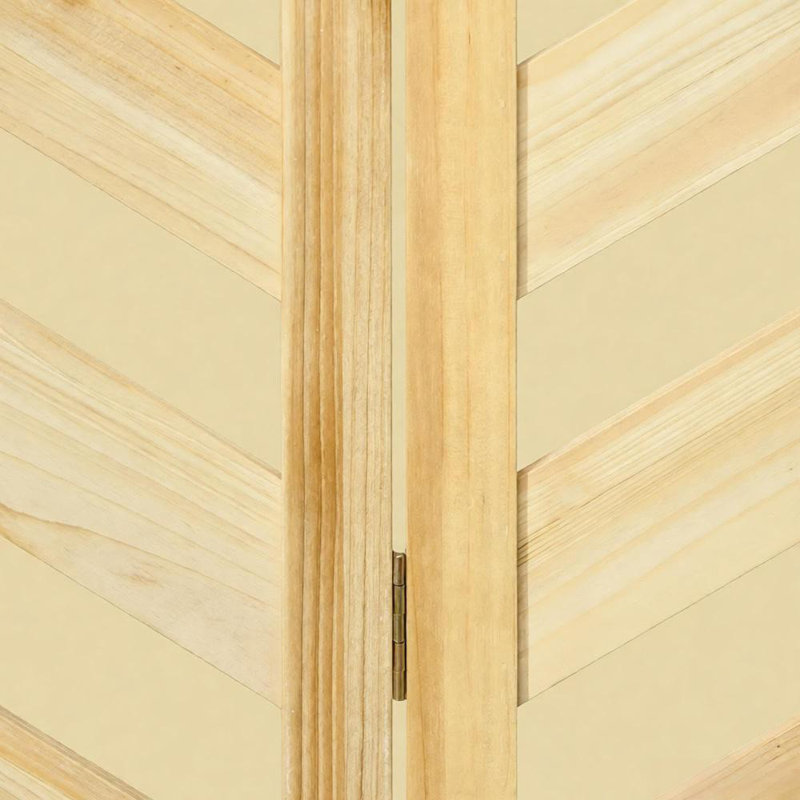 Écran d'intimité extérieur autoportant (bois naturel)