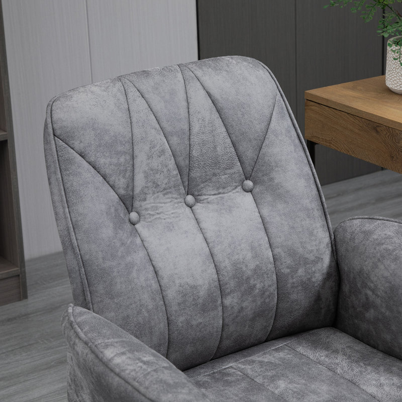 Chaise de bureau en microfibre Vinsetto