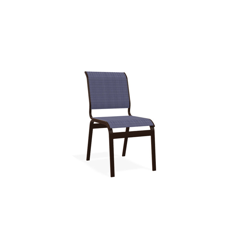 Chaise d'appoint de salle à manger Hiraku, Kona texturé, Brise