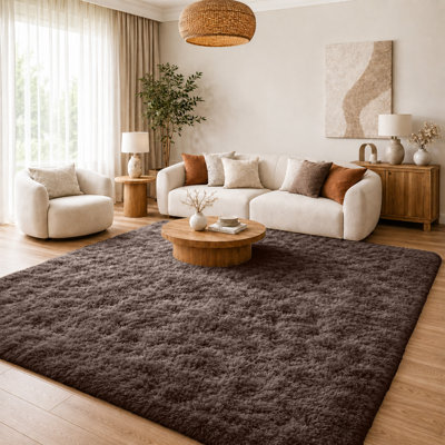 Venuti Solid Colour Shag Area Rug