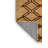 Machine Washable Trellis Brown Area Rug-1590617902
