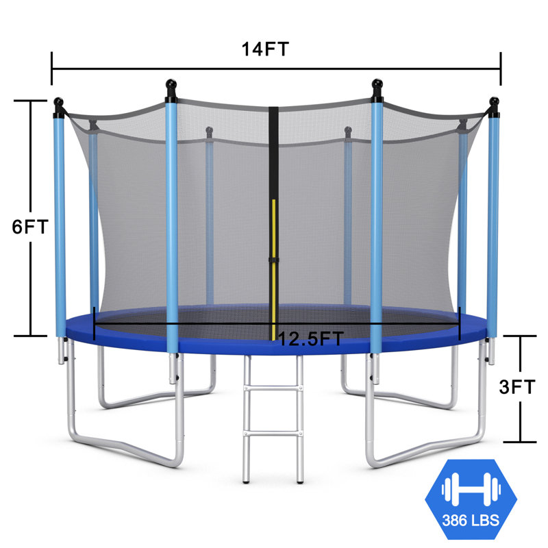 Trampoline récréatif Gymax