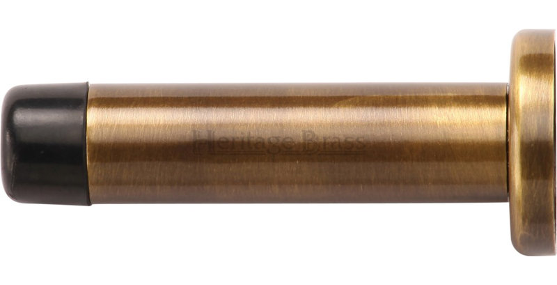 Heritage Brass Heritage Projection Door Stop, Antique Brass, 6.4 cm W