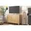 Armoire de rangement avec portes, buffet de rangement avec tablette réglable, armoire anti-basculement