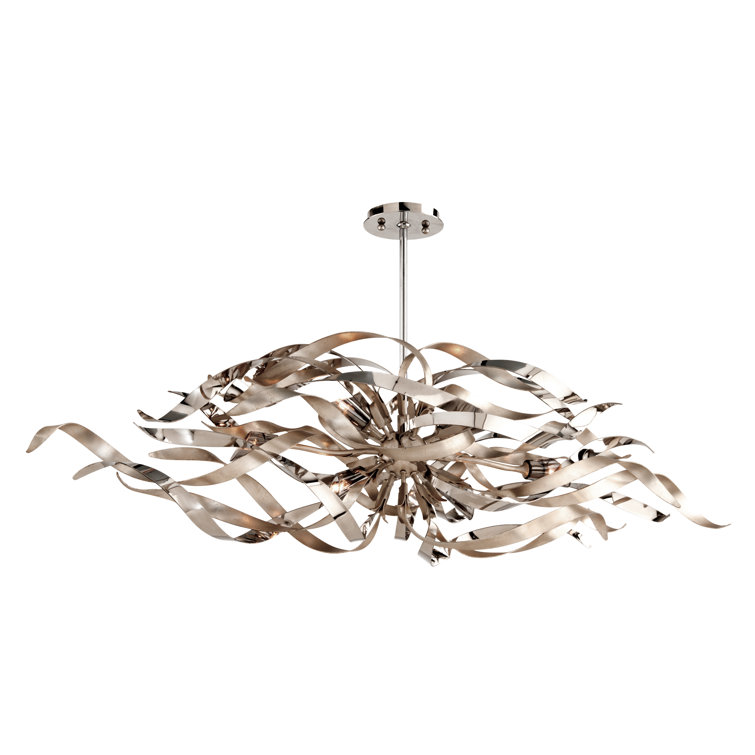 Graffiti 6-Light Unique / Statement Geometric Chandelier
