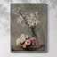 «Vintage Roses and Lilies», reproduction encadrée - bois massif 49199-323334985