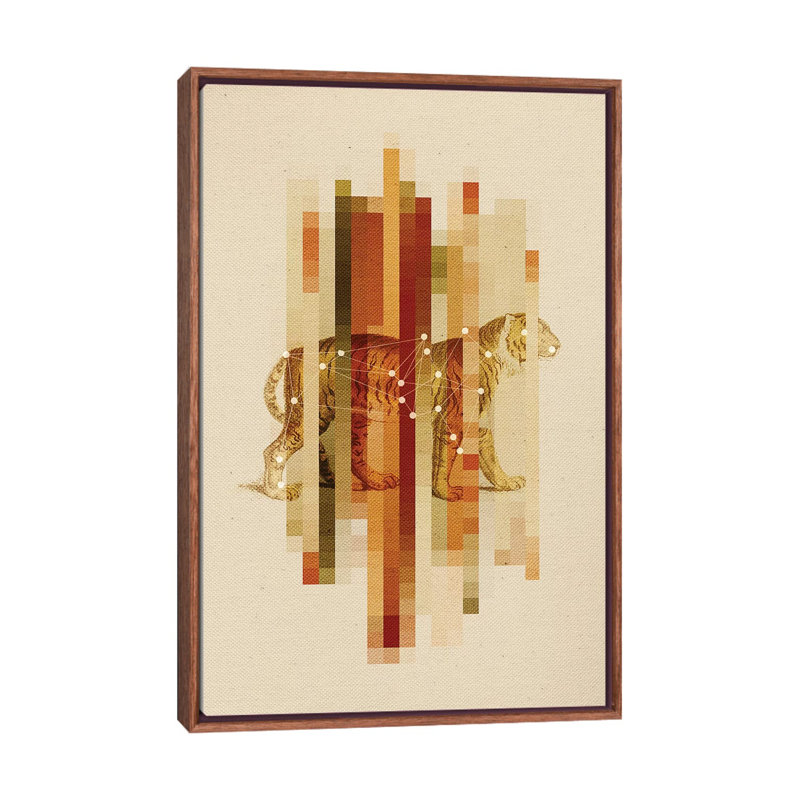 CBT by Heather Landis - Print on Canvas, 101.6 cm H x 66.04 cm W, Classic Brown Wood Framed