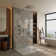 20" Flush Mounted Luxury Thermostatic Complete Shower System with 3 Body Jets and Rough-in Valve
