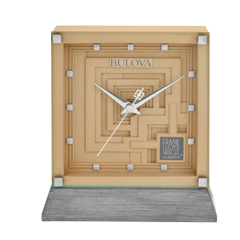 Frank Lloyd Wright Tabletop Clock