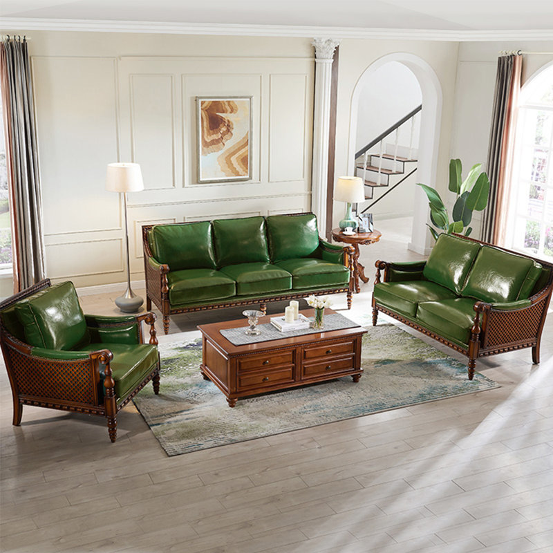 Table basse en bois massif American