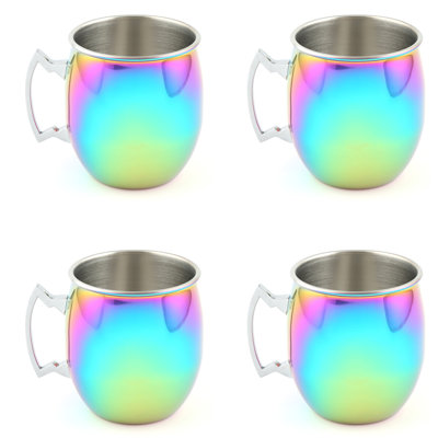 20 oz Tasse en acier inoxydable Moscow Mule