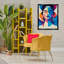  «Bold Hue Woman's Face», art mural encadré flottant par Incado-1768500795-1768500796