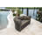 Westerman 73'' Wide Circle Wicker Patio Daybed with Cushions-28014875