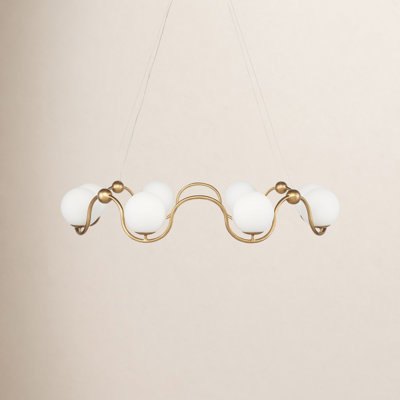 Equilibrium 8 - Light Metal Dimmable Chandelier